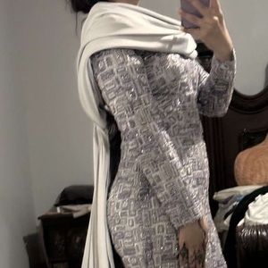 Beautiful, custom-made gown size 8